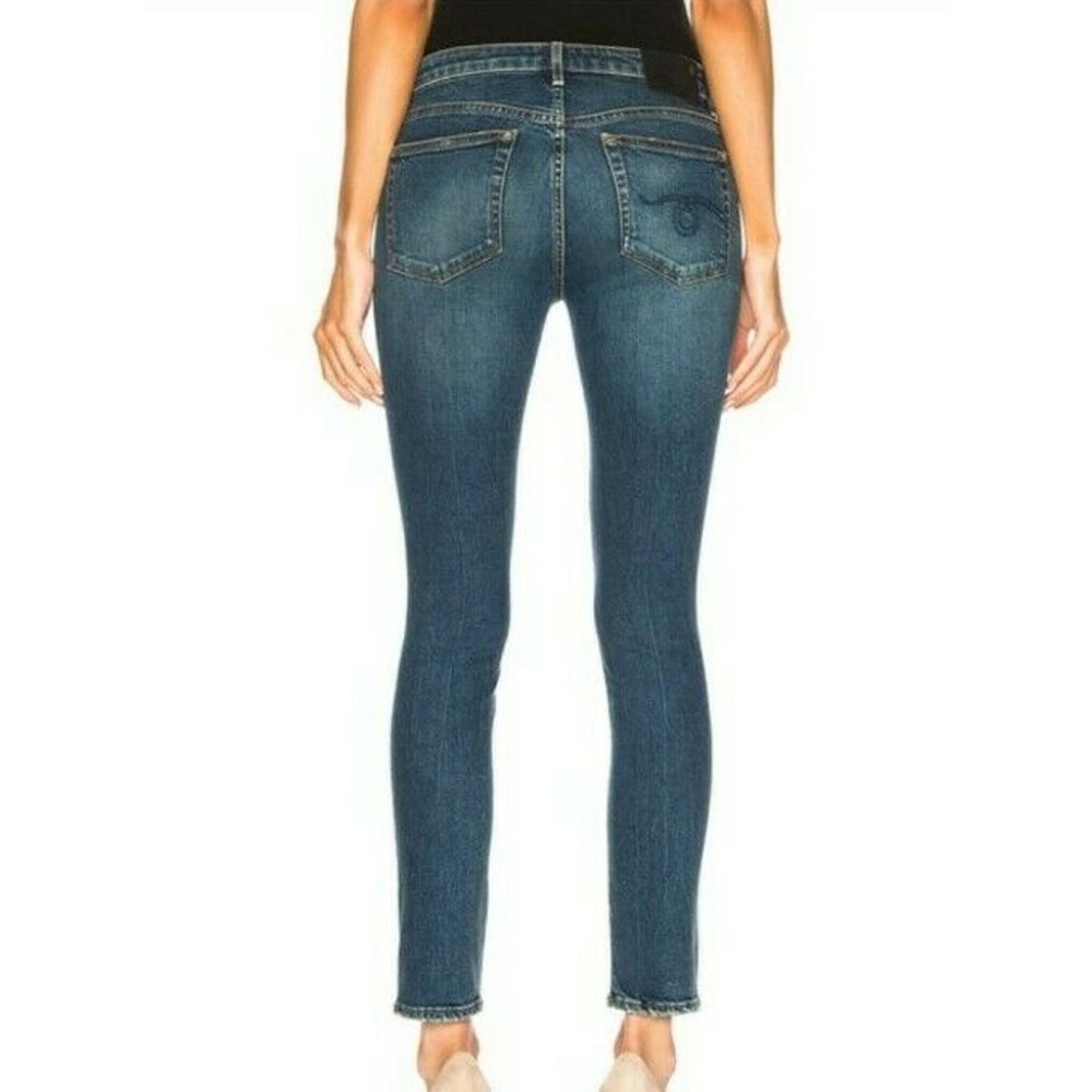 R13 Women's Blue Alison Skinny Jeans In Kinsley S… - image 3